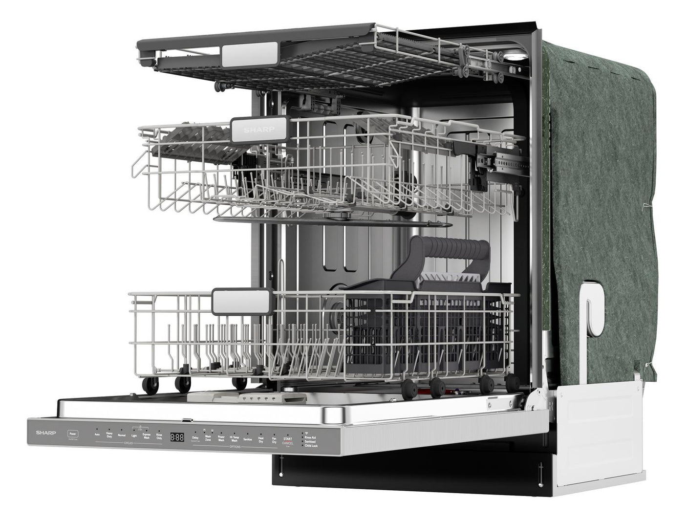 24 in. Slide-In Smart 45 dB Dishwasher