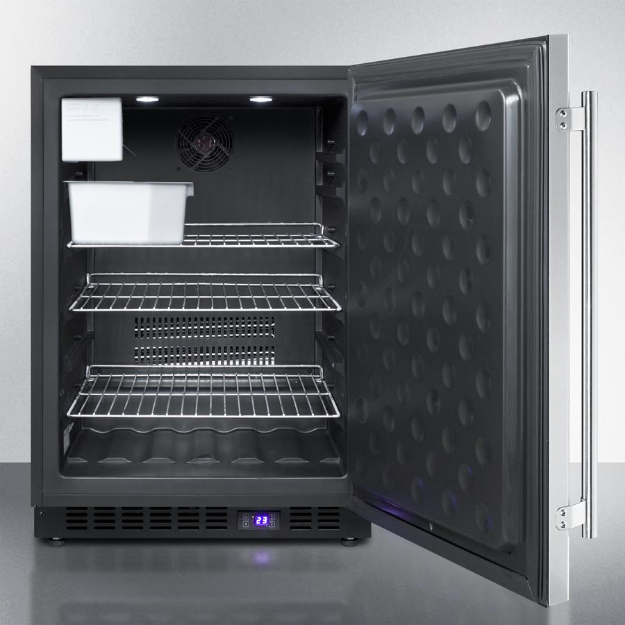 24" Wide Built-in All-freezer With Icemaker