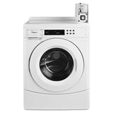 27" Commercial High-Efficiency Energy Star-Qualified Front-Load Washer Featuring Factory-Installed Coin Drop with Coin Box