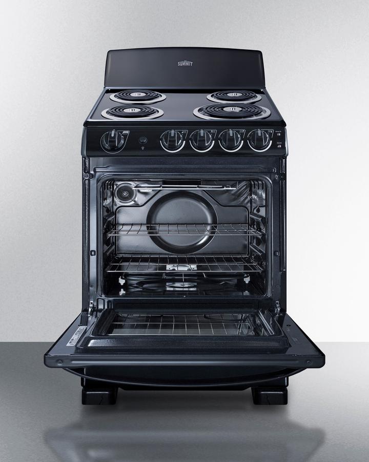 24" Wide Electric Coil Range