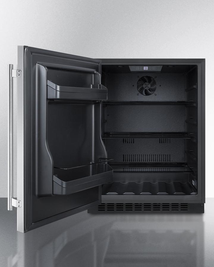 24" Wide Built-in All-refrigerator, ADA Compliant