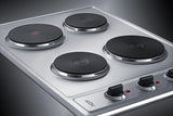 30" Wide 208/240v 4-burner Solid Disk Cooktop