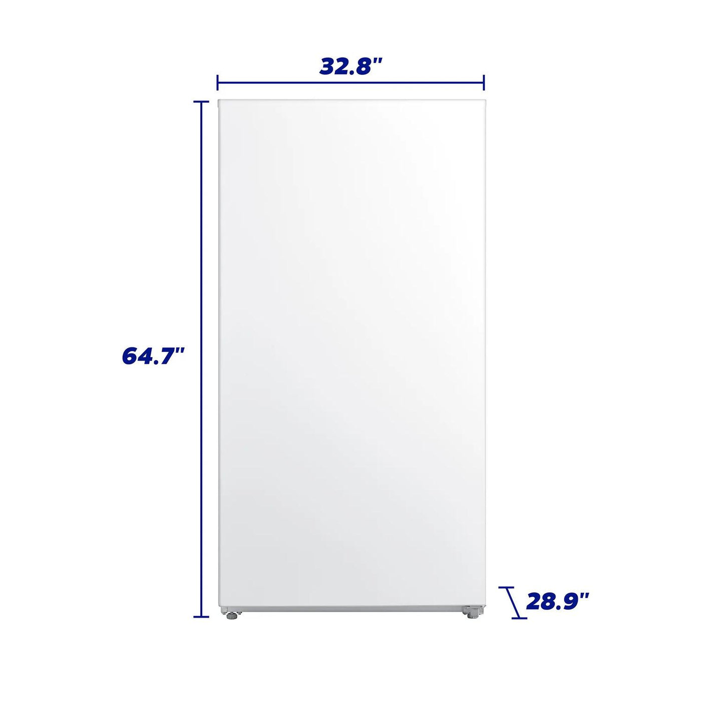 Element 17.0 cu. ft. Upright Convertible Freezer / Refrigerator - White (EUF17CDBW)