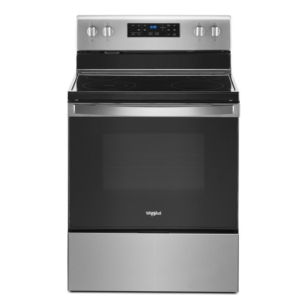 5.3 cu. ft. Whirlpool® electric range with Frozen Bake™ technology