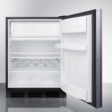 24" Wide Built-in Refrigerator-freezer (panel Not Included)