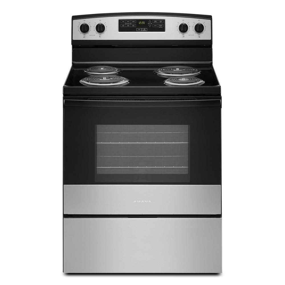 30-inch Amana® Electric Range with Bake Assist Temps