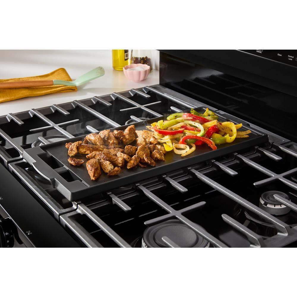 30-inch Gas Range with Air Cooking Technology, No Preheat Air Fry and Air Baking and Self Clean