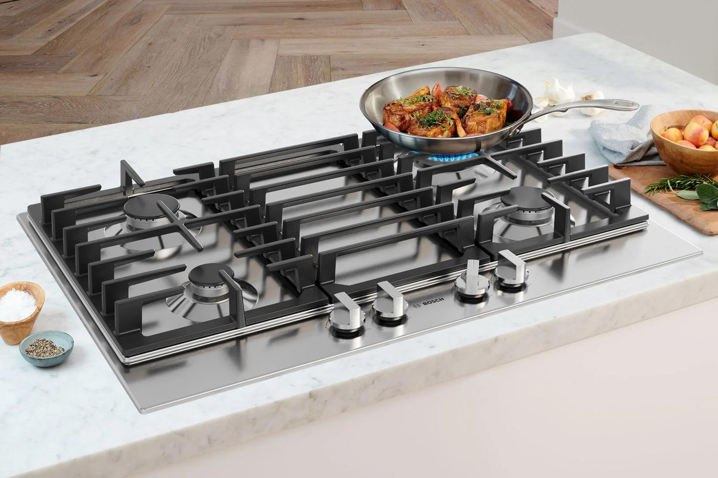 300 Series Gas Cooktop 30" Stainless steel