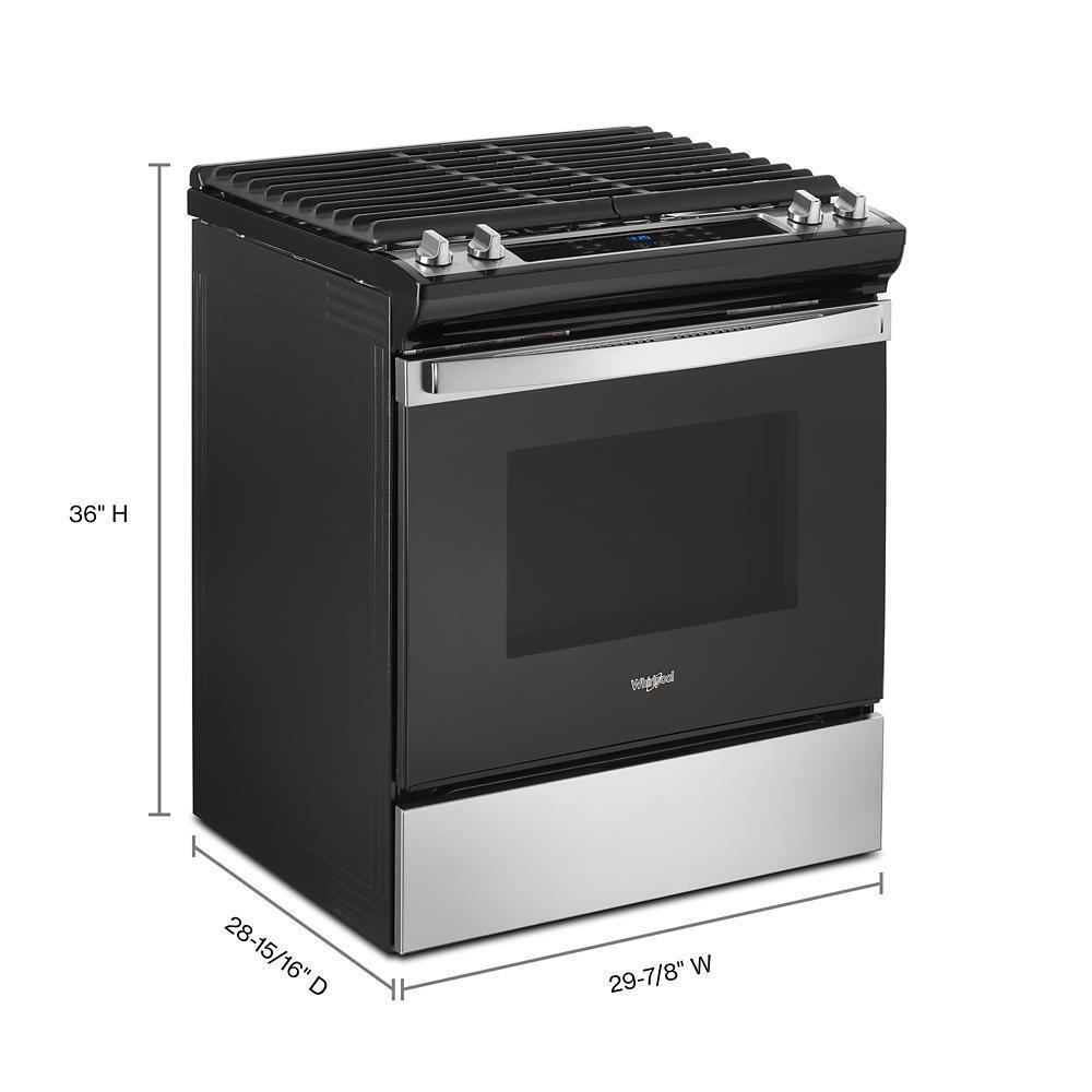 5.0 Cu. Ft. Whirlpool® Gas Range with Frozen Bake™ Technology