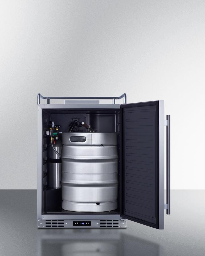 24" Wide Built-in Kegerator