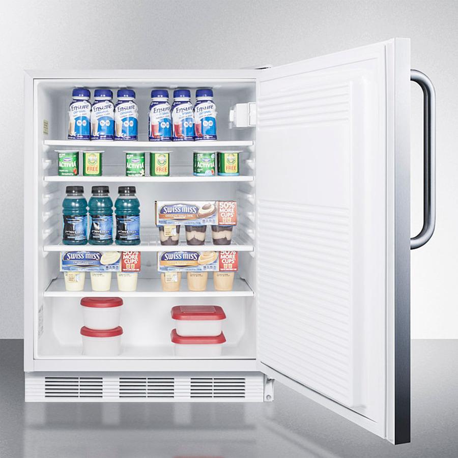 24" Wide Built-in All-refrigerator, ADA Compliant