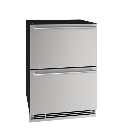 Hdr124 24" Refrigerator Drawers With Stainless Solid Finish (115 V/60 Hz)