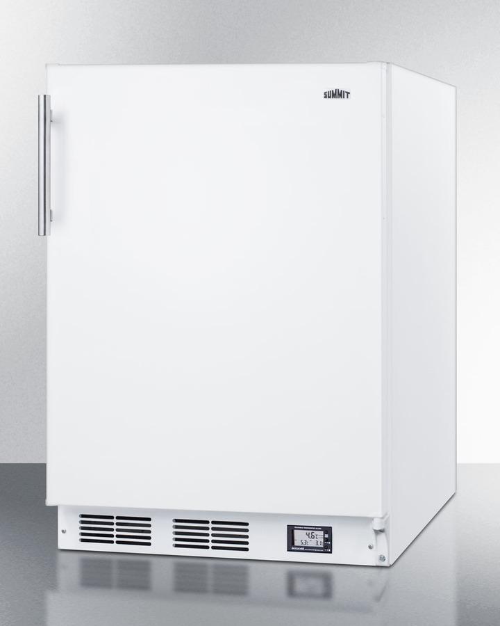 24" Wide Break Room Refrigerator-freezer, ADA Compliant