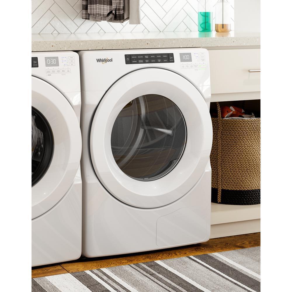 7.4 cu.ft Front Load Heat Pump Dryer with Intiutitive Touch Controls, Advanced Moisture Sensing