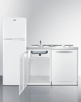 71" Wide All-in-one Kitchenette With Dishwasher