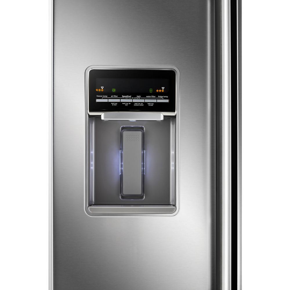 30-Inch Wide French Door Refrigerator with Exterior Water Dispenser- 20 Cu. Ft.