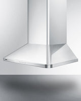 24" Wide Wall-mounted Range Hood, ADA-compliant