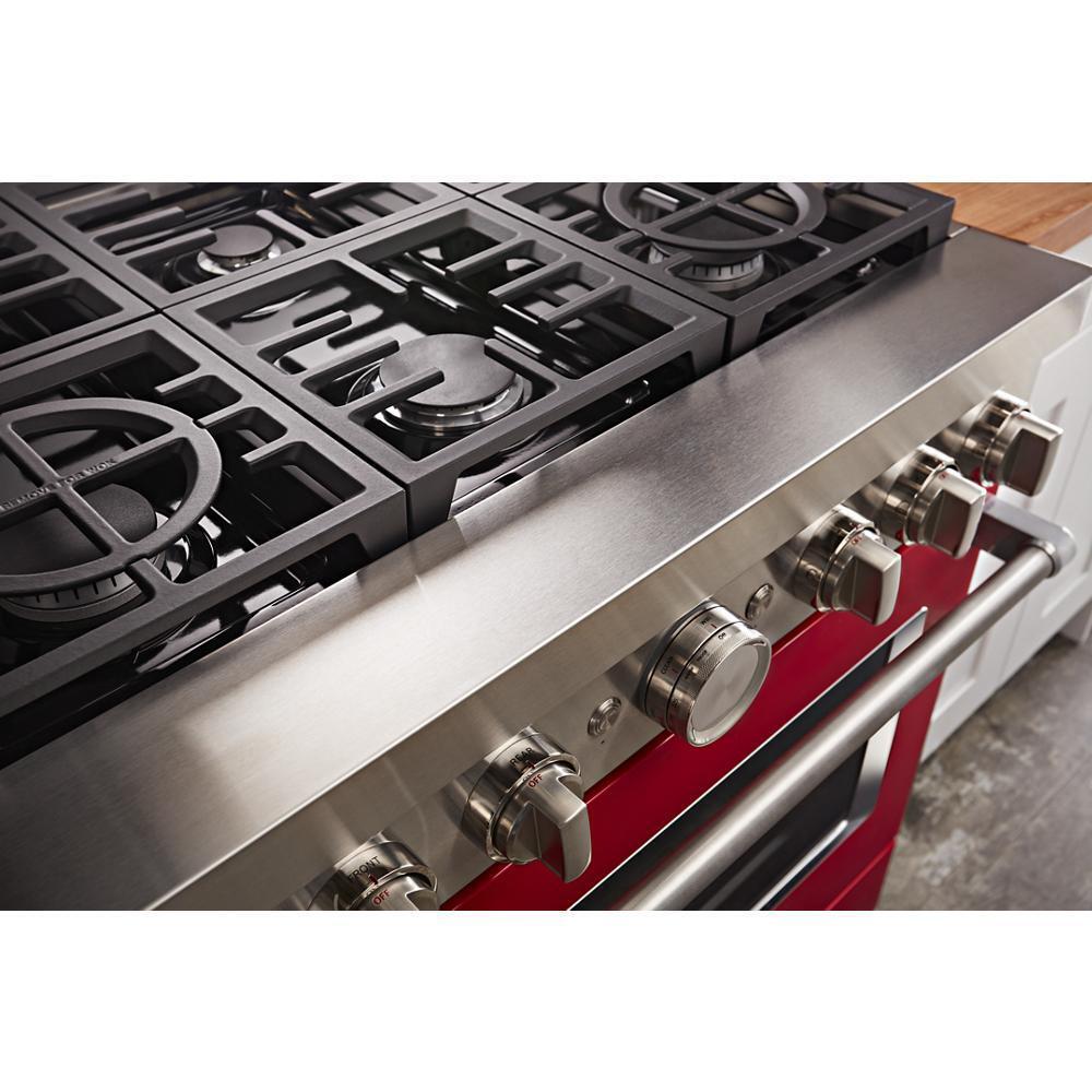 KitchenAid® 36'' Smart Commercial-Style Dual Fuel Range with 6 Burners