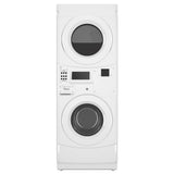 Commercial Electric Stack Washer/Dryer, Non-Vend