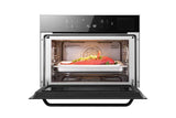 ROBAM 24-in Air Fry Convection European Element Single Electric Wall Oven (Black)