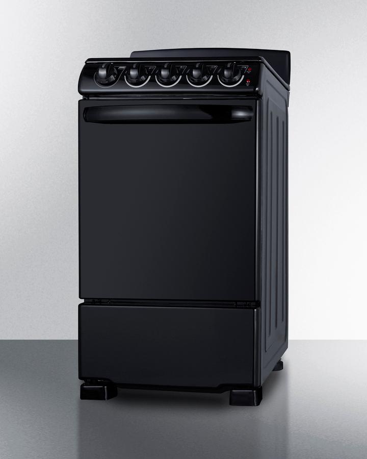 20" Wide Electric Coil Range