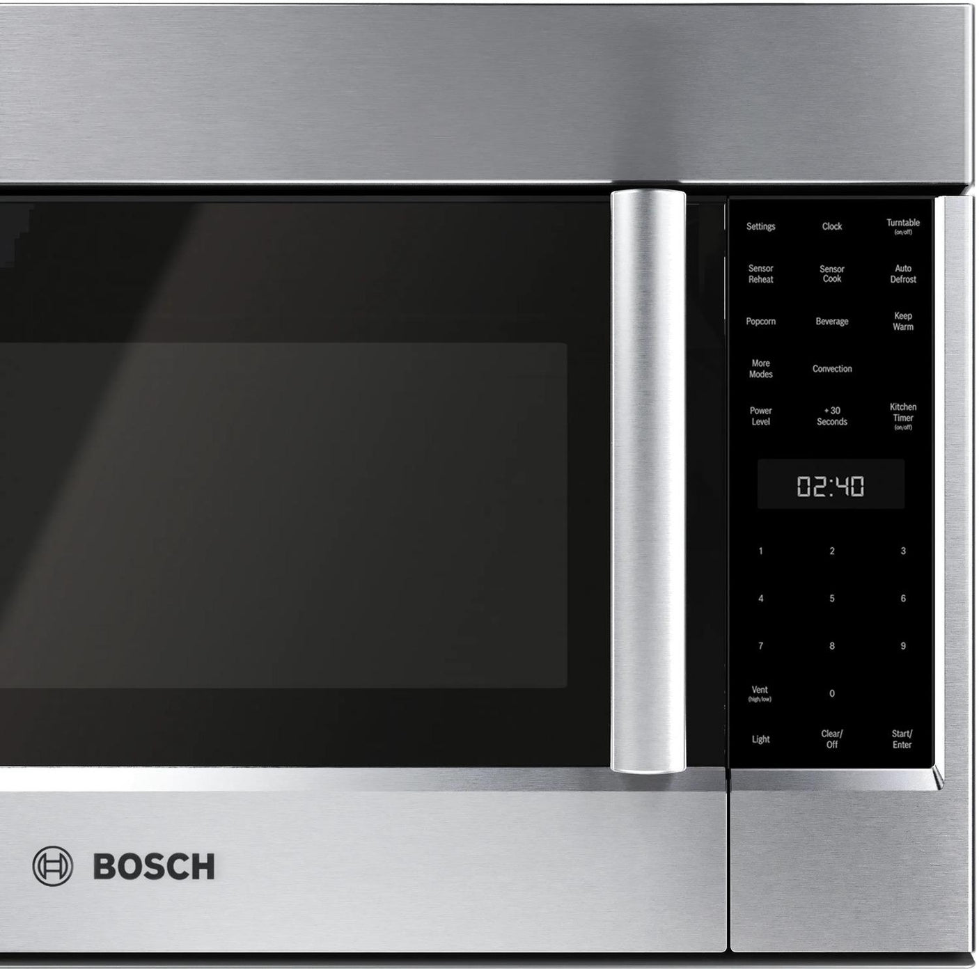 800 Series Over-The-Range Microwave 30" Left SideOpening Door, Stainless Steel