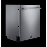 24" RISE™ Fully Integrated Dishwasher with 3rd Level Rack with Wash