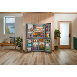 36" Counter-Depth 19.4 Cu Ft 4-Door Refrigerator with Flexible Temperature Zone in PrintShield™ Finish