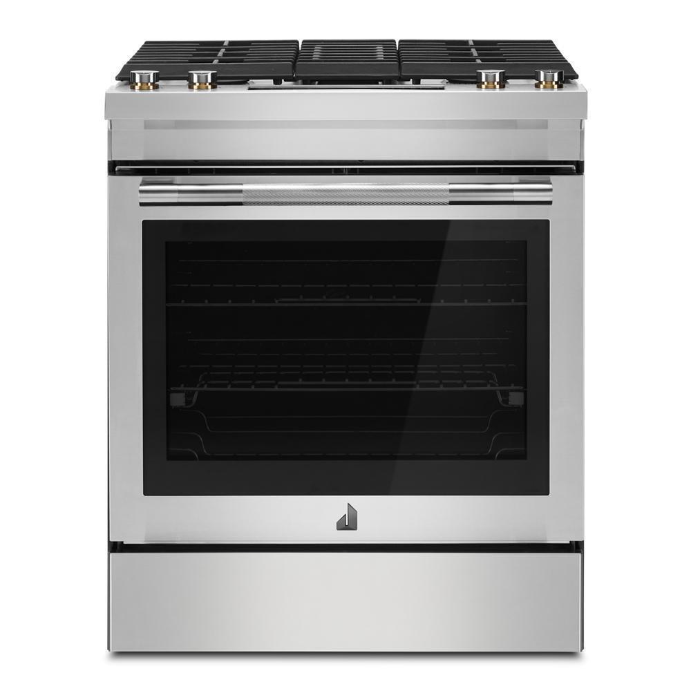 RISE™ 30" DUAL-FUEL DOWNDRAFT SLIDE-IN RANGE