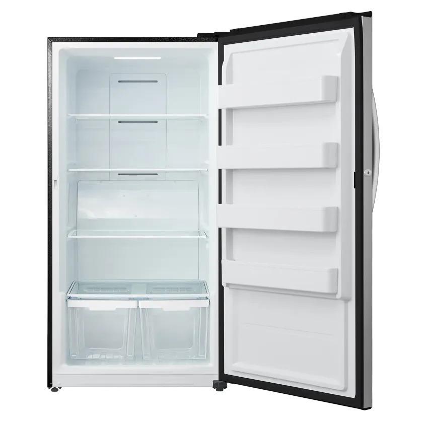 Element 17.0 cu. ft. Upright Convertible Freezer / Refrigerator - Stainless Steel, ENERGY STAR (EUF17CECS)