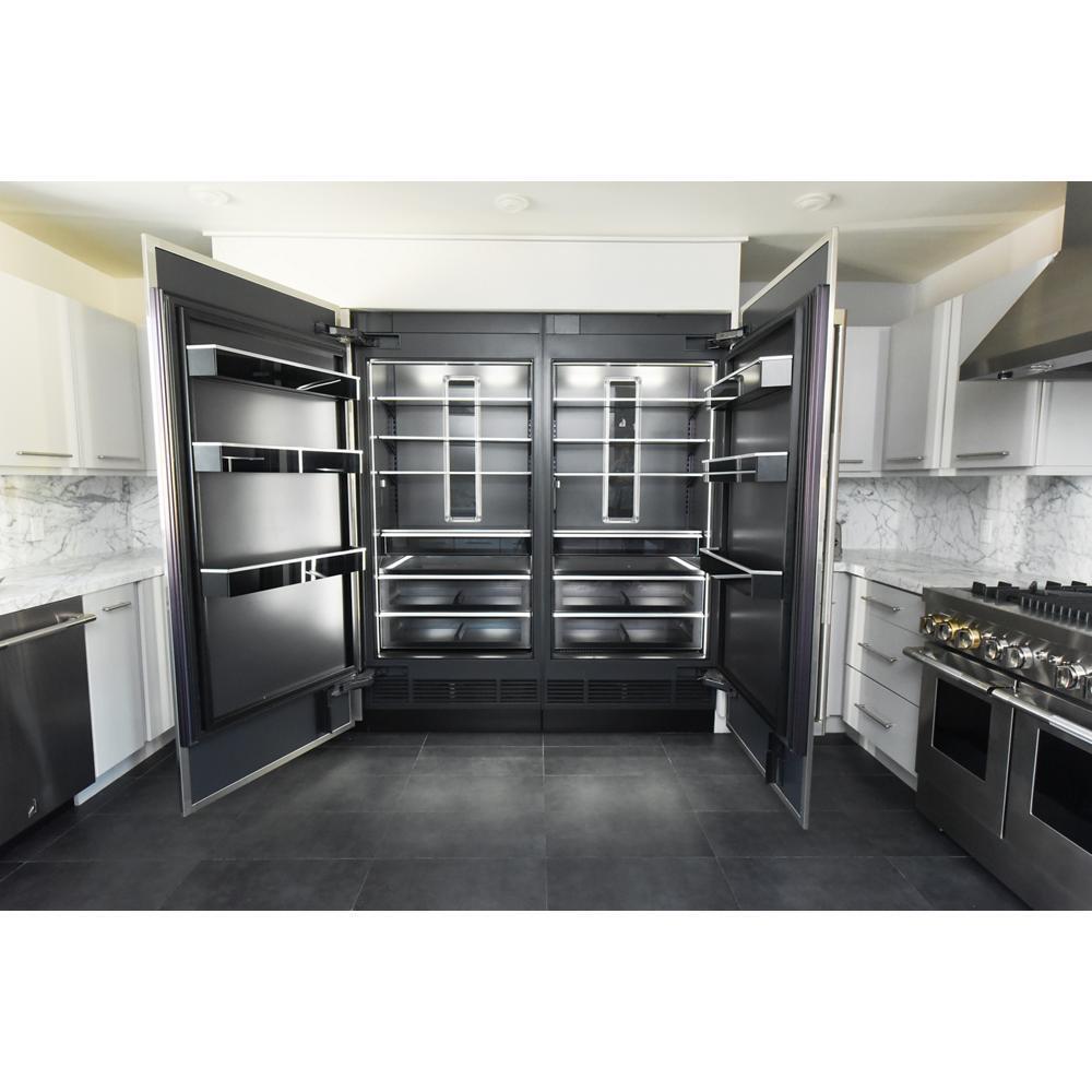 30" Built-In Column Freezer with RISE™ Panel Kit, Left Swing