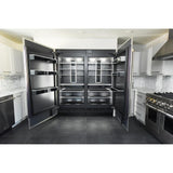 30" Built-In Column Freezer with RISE™ Panel Kit, Right Swing