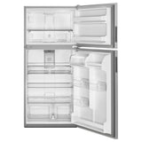 33-Inch Wide Top Freezer Refrigerator with PowerCold® Feature- 21 Cu. Ft.