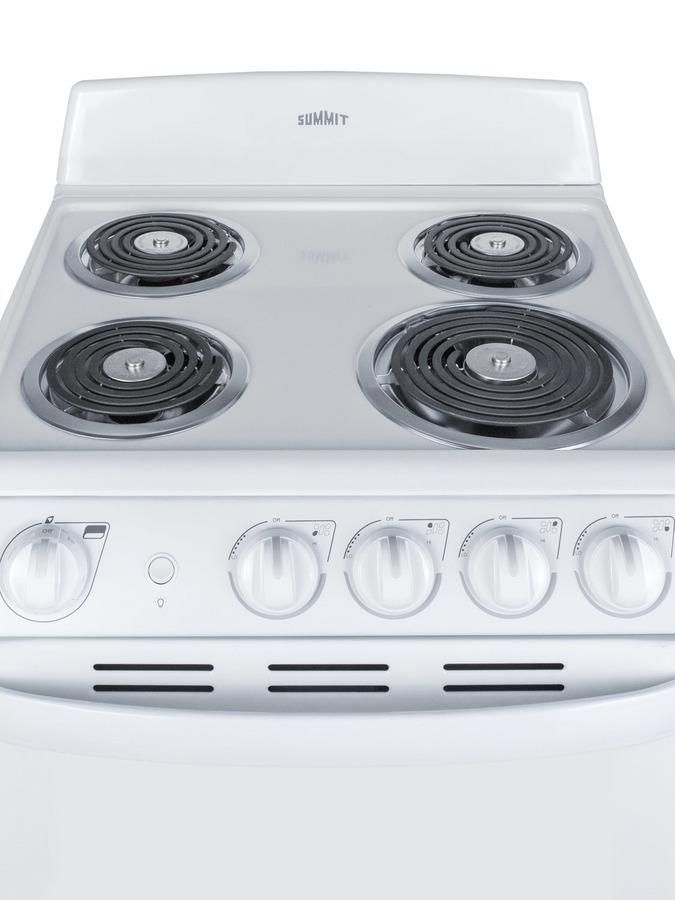 20" Wide Electric Coil Range