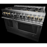 RISE™ 48" Gas Professional-Style Range with Grill