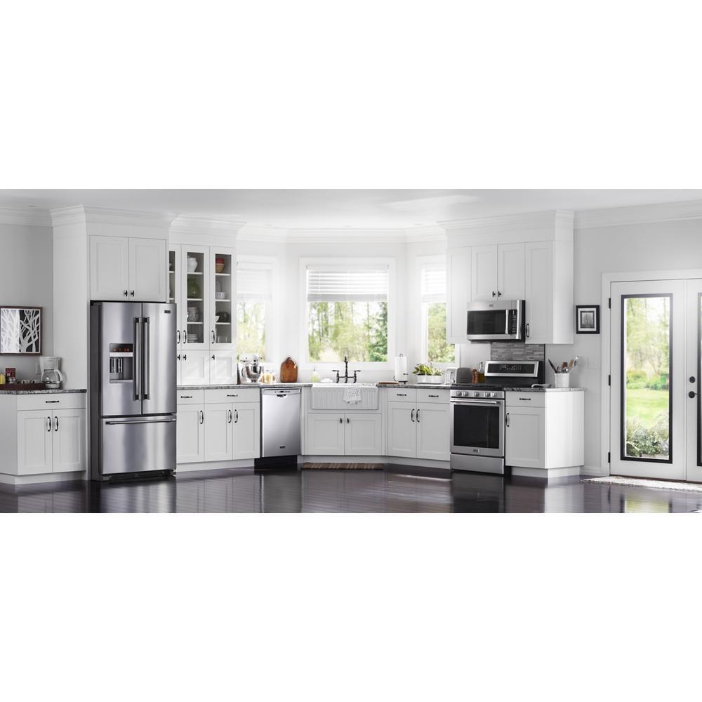 36- Inch Wide French Door Refrigerator with PowerCold® Feature - 25 Cu. Ft.