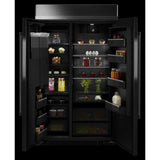 RISE™ 48" Built-In Side-By-Side Refrigerator with External Ice and Water Dispenser