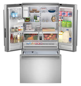 Sharp French 3-Door Refrigerator with Water Dispenser