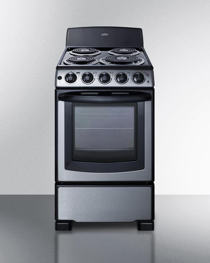 20" Wide Electric Coil Range