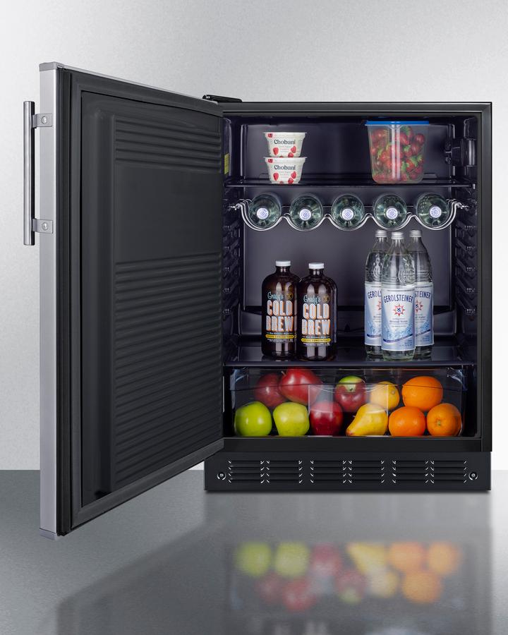 24" Wide All-refrigerator, ADA Compliant