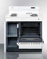 36" Wide Electric Coil Top Range