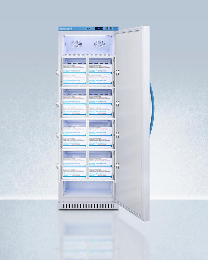 15 CU.FT. Upright Vaccine Refrigerator With Interior Lockers