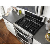 6.0 Cu. Ft. Gas Double Oven Range with EZ-2-Lift™ Hinged Grates