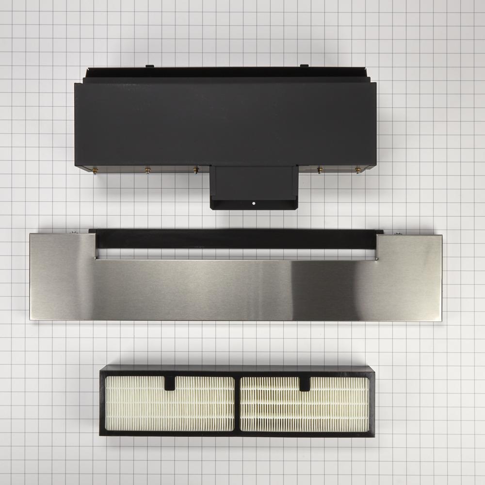 Range Ductless Downdraft Vent Kit, Stainless Steel