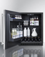 24" Wide Built-in All-refrigerator, ADA Compliant