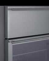 24" Wide Built-in Commercial Beverage Refrigerator With Top Drawer