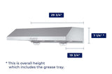 UC-C100 - 30" Under Cabinet