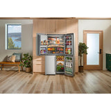 36" Counter-Depth 19.4 Cu Ft 4-Door Refrigerator with Flexible Temperature Zone in PrintShield™ Finish