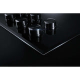 Black Floating Glass 36" JX3™ Electric Downdraft Cooktop