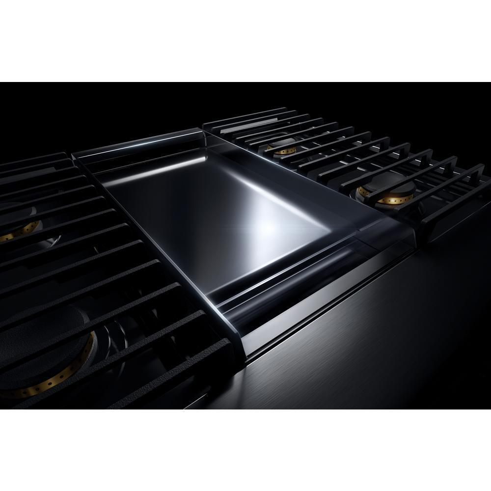 NOIR™ 36" Dual-Fuel Professional-Style Range with Chrome-Infused Griddle and Steam Assist